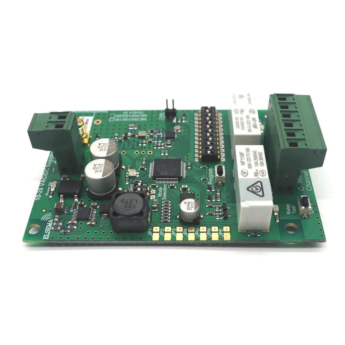 Elsema MCR91502R receiver relay output side view
