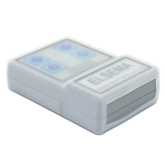 Elsema GLT43304 long range transmitter inside clear silicone protective case