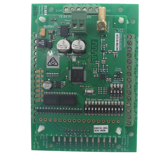 Elsema MCR91512R 12 channel relay receiver board