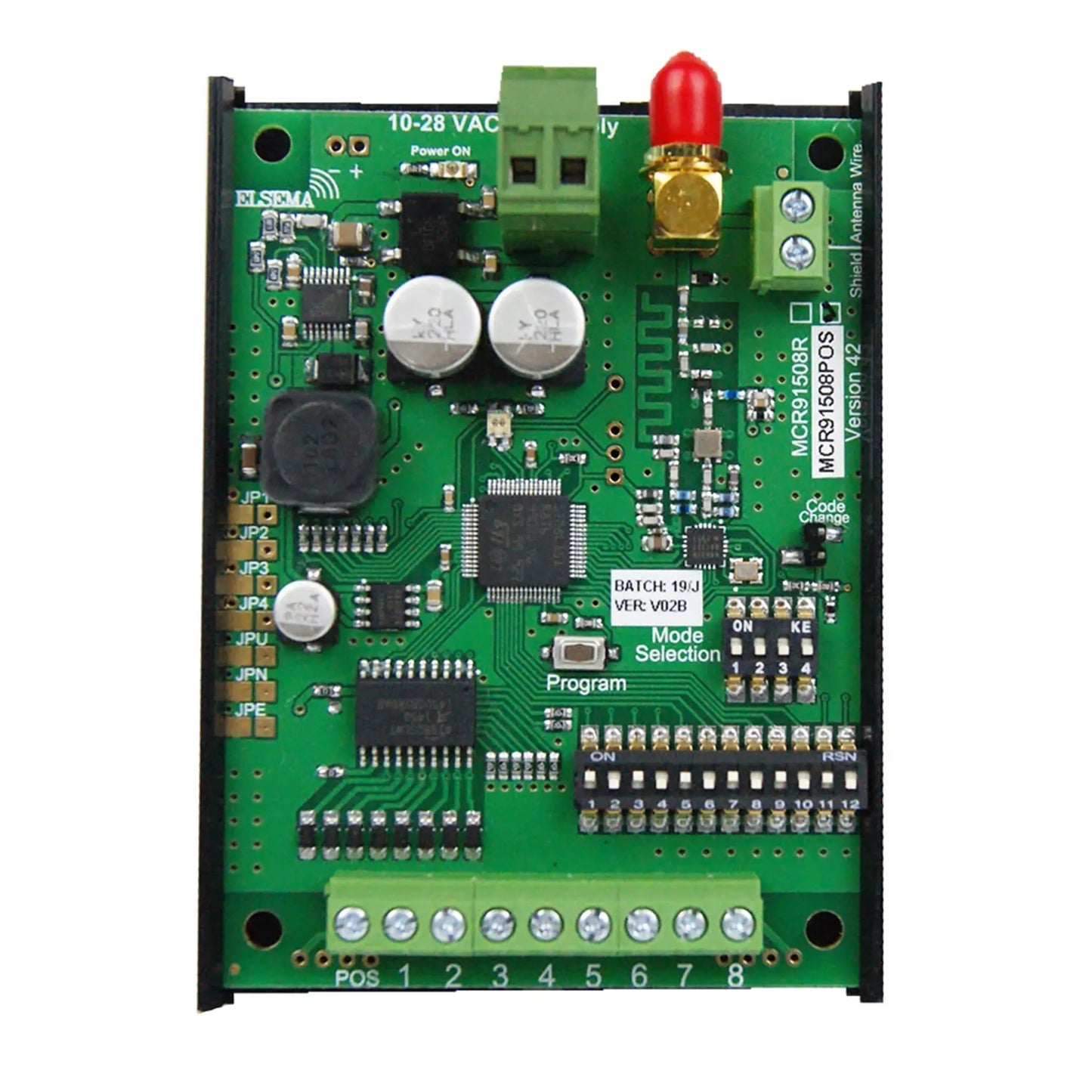 Elsema MCR91508POS Receiver with Positive Switching Elsema