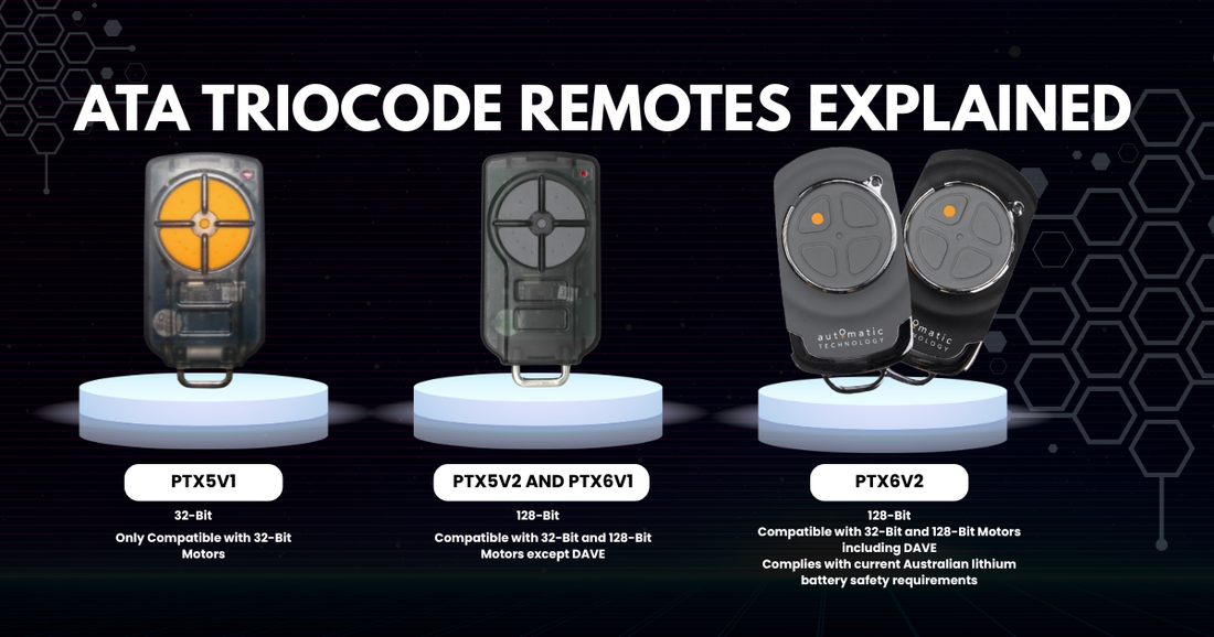 ATA TrioCode Remotes Explained | PTX2, PTX5 & PTX6 Guide