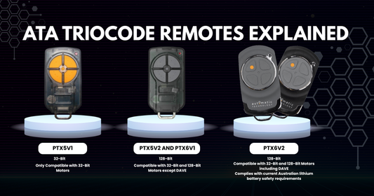 ATA TrioCode Remotes Explained | PTX2, PTX5 & PTX6 Guide