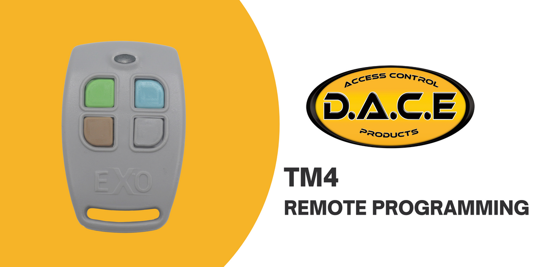 How to Program a DACE TM4 Gate Remote – Step-by-Step Guide