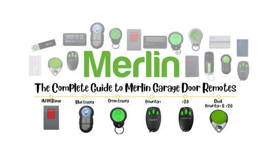 The Complete Guide to Merlin Garage Door Remotes: Series Differences & Choosing the Right Remote