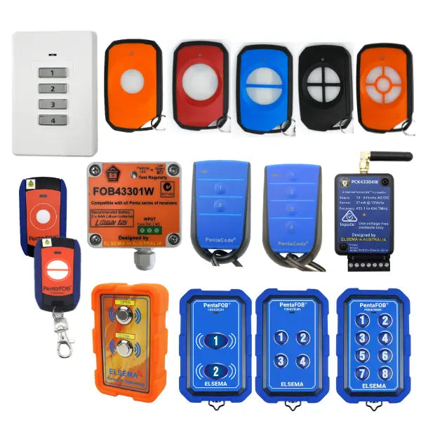 Elsema Penta Remotes – PentaFOB & PentaCODE Secure Remote Controls ...