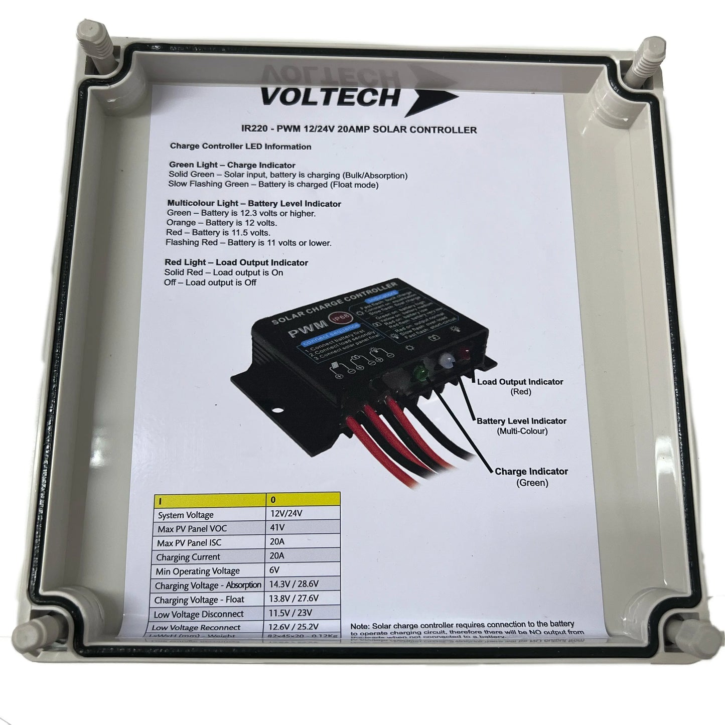 Lexo Automation 12V Solar Kit with 40W Panel and 7Ah Battery Lexo Automation