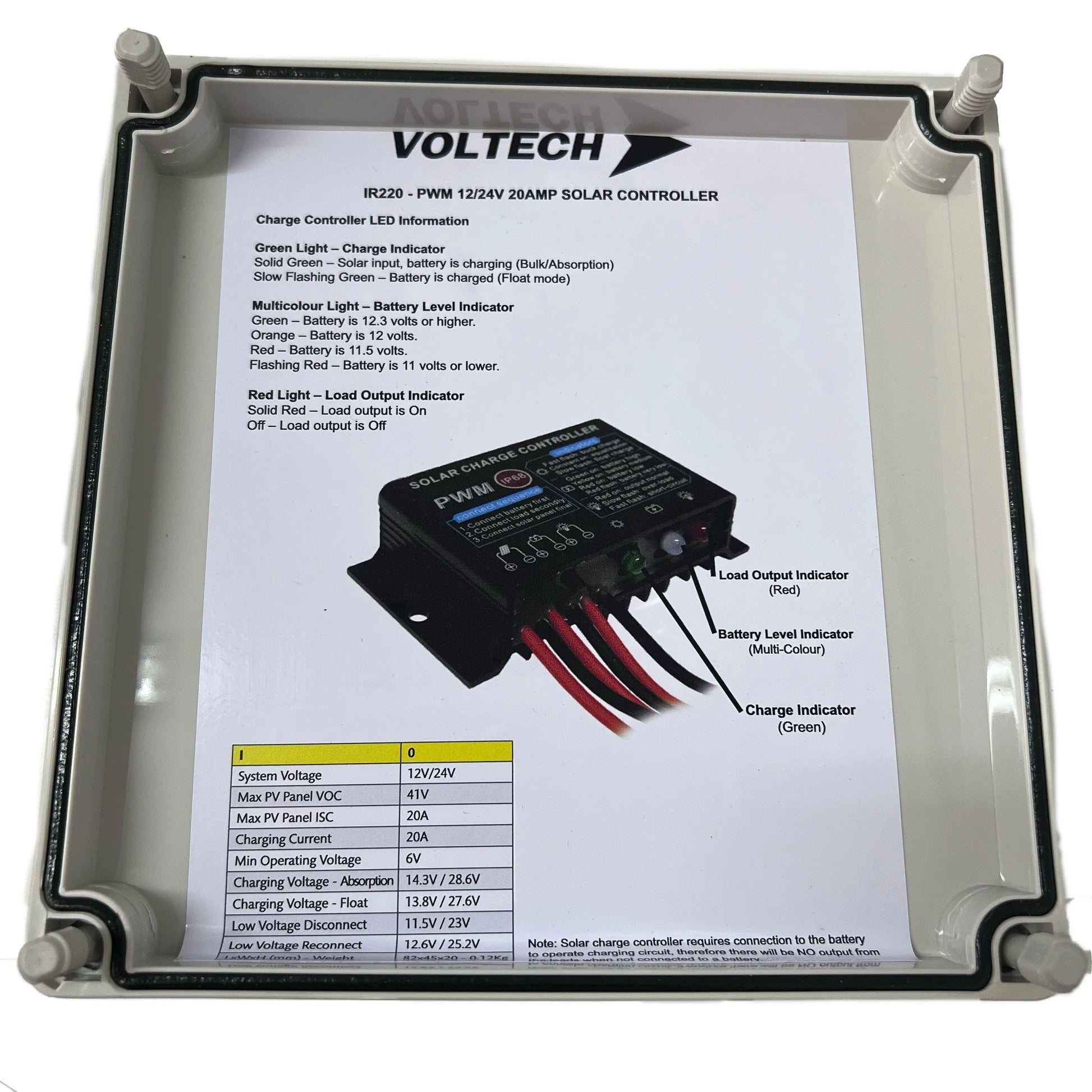 Lexo Automation 12V Solar Kit with 40W Panel and 7Ah Battery Lexo Automation