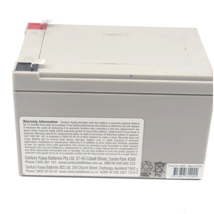 12v BATTERY 12.0aH Battery Century Yuasa