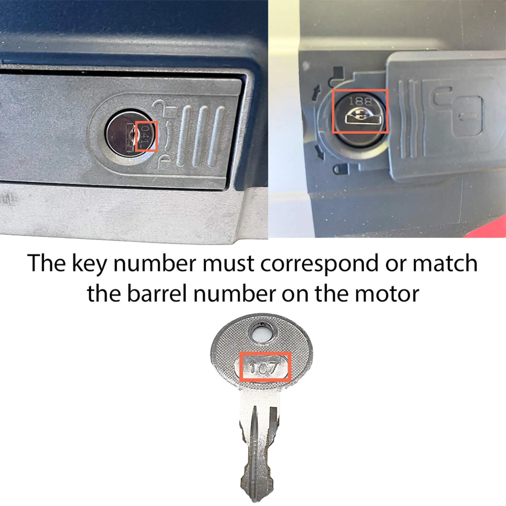 BFT Replacement Key for Deimos and Ares Gate Opener BFT