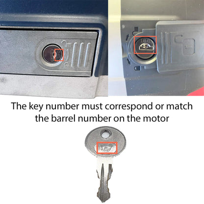 BFT Replacement Key for Deimos and Ares Gate Opener BFT