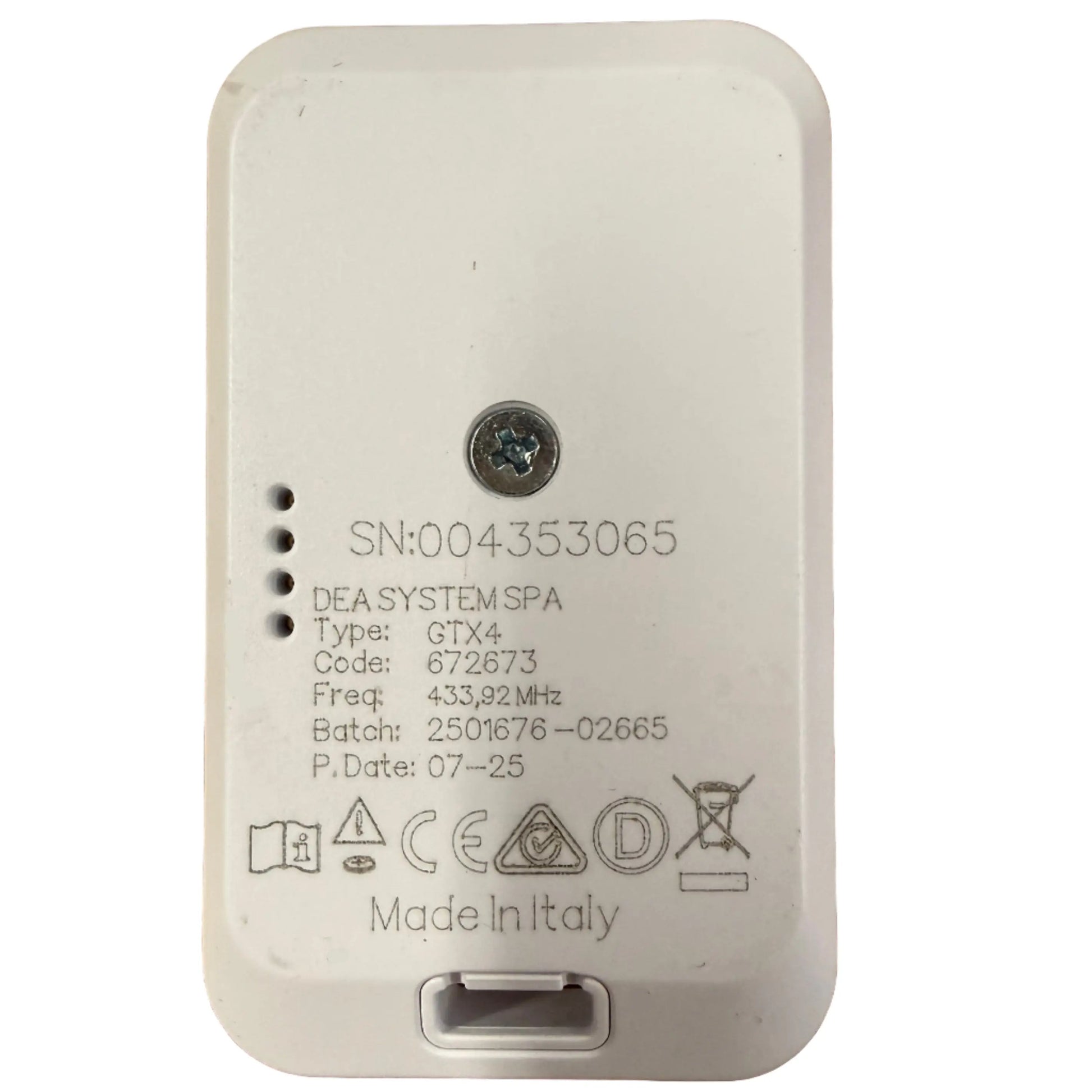 DEA SYSTEMS SPA GTX4