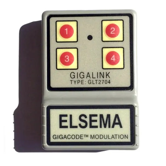 Elsema Gigalink 27.145Mhz 4 Button Remote GLT2704 Elsema