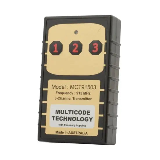 Elsema Multicode 915MHz 3 Button Remote MCT91503 Elsema