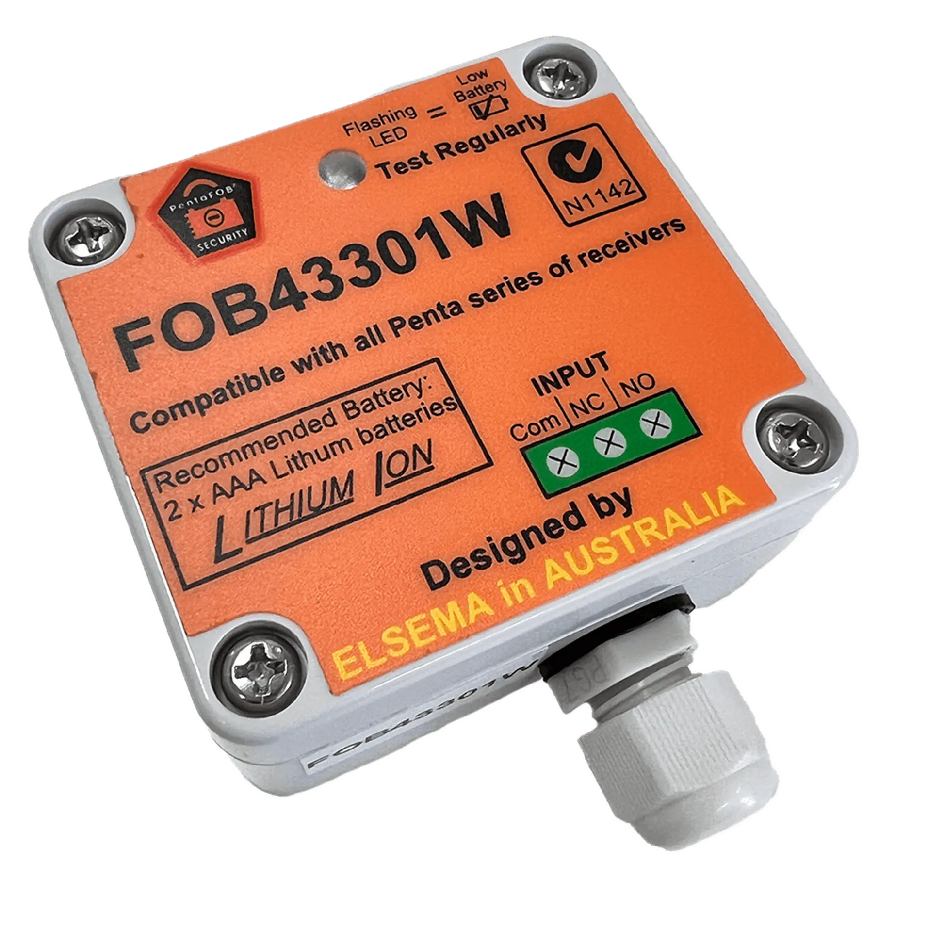 Elsema FOB43301W Hardwired Transmitter Elsema