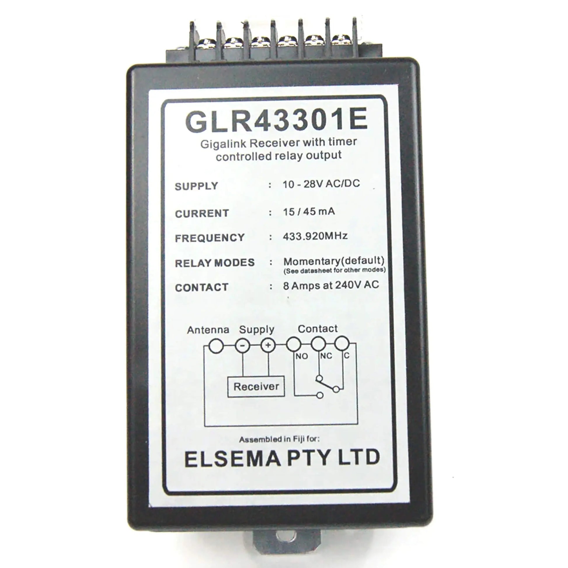 Elsema GLR43301E Receiver in Enclosure Elsema