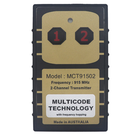 Elsema MCT91502 915MHz 2 button Multicode remote