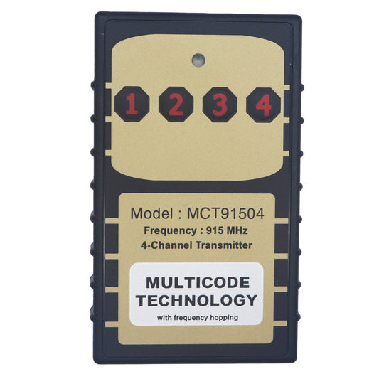 Elsema MCT91504 Multicode 915MHz 4 button remote transmitter