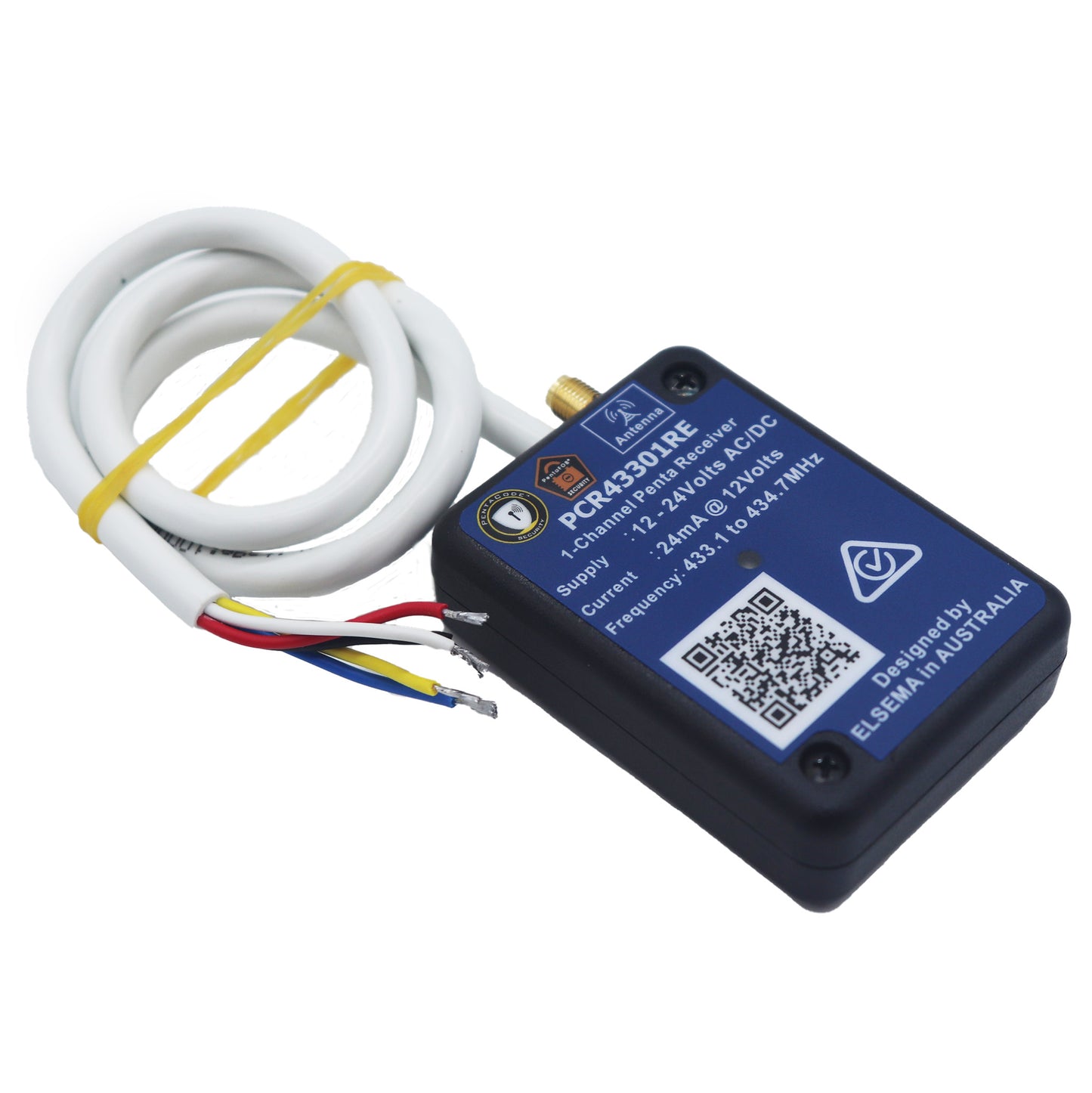 Elsema PCR43301RE a 1-Channel Penta Receiver with 12-24Volts ACDC