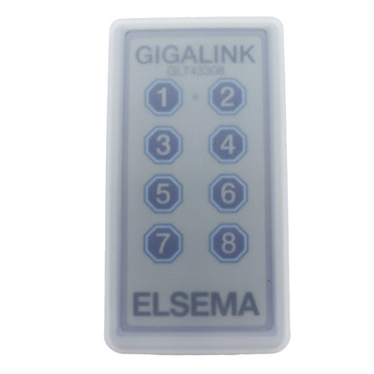 Elsema Gigalink GLT43308 remote with silicone cover