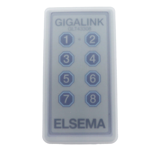 Elsema Gigalink GLT43308 remote with silicone cover