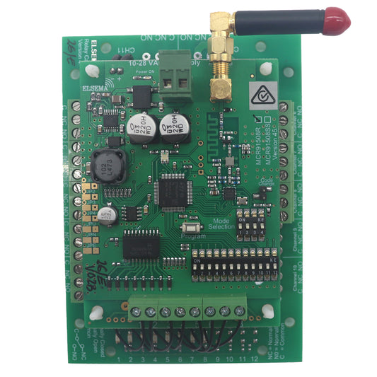 Elsema MCR91508R 8 channel Multicode 915MHz receiver