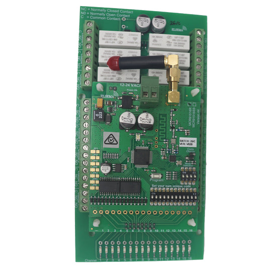Elsema MCR91516R 16 channel 915MHz Multicode relay receiver