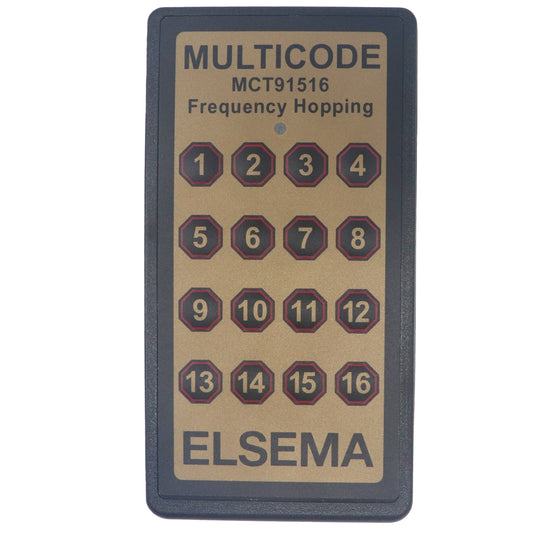 Elsema MCT91516 915MHz remote without protective rubber boot