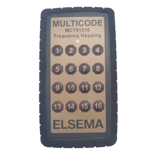 Elsema MCT91516 Multicode 915MHz 16 button remote transmitter