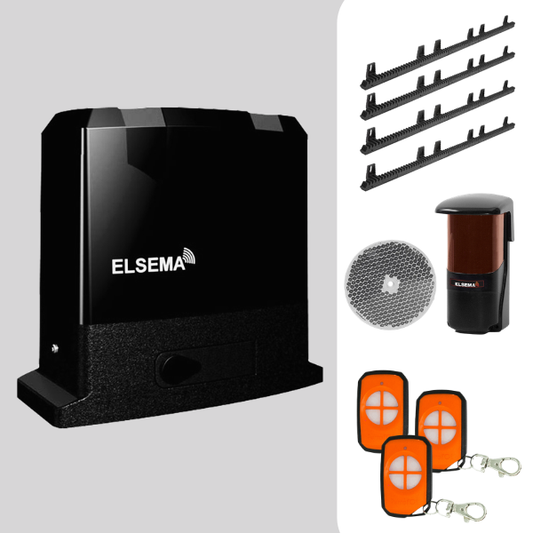 Elsema iS900 sliding gate opener kit for gates up to 900kg