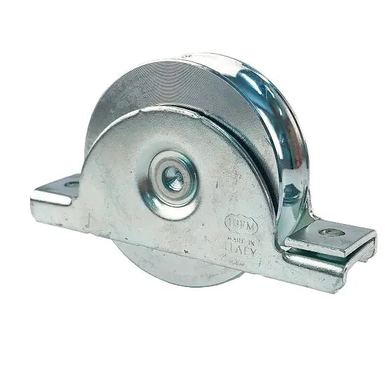 Gate Wheel Double Bearing W/ Internal Cradle 90mm Dia Lexo Automation