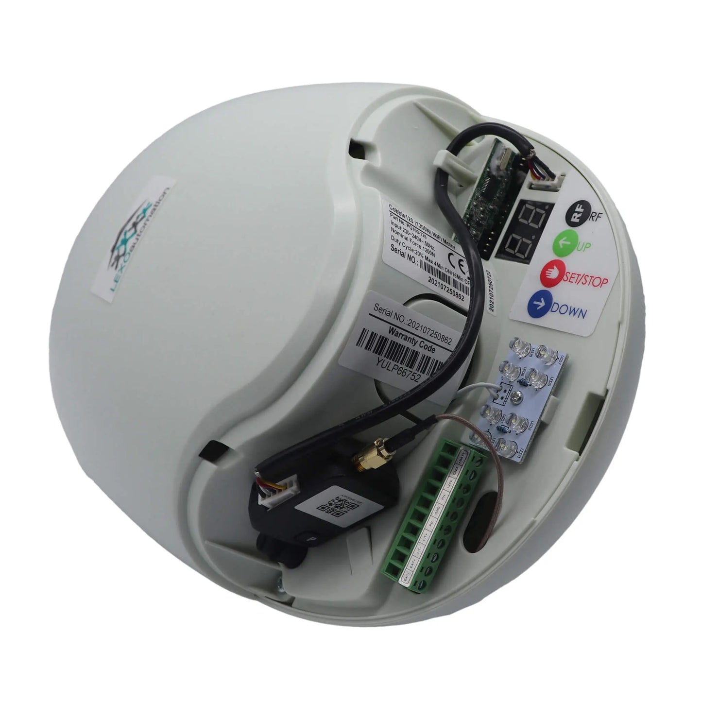 Lexo Powertech Cobble 1200 Sectional Garage Door Lexo Automation