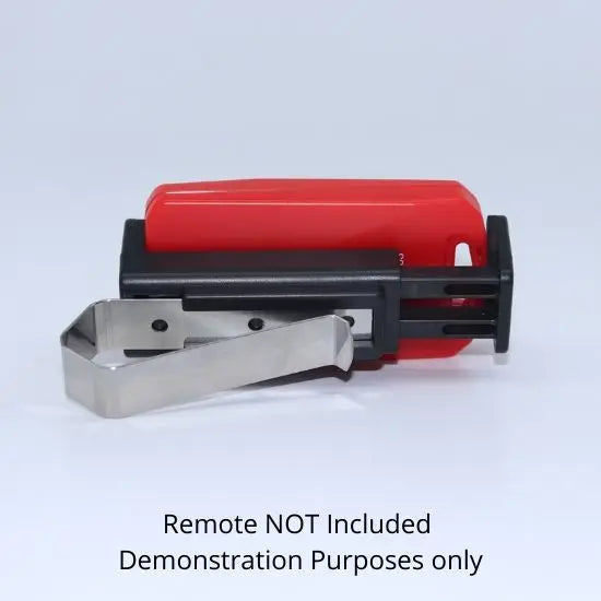 Sunvisor clip for garage remote