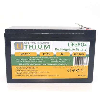 12v 8ah lithium battery