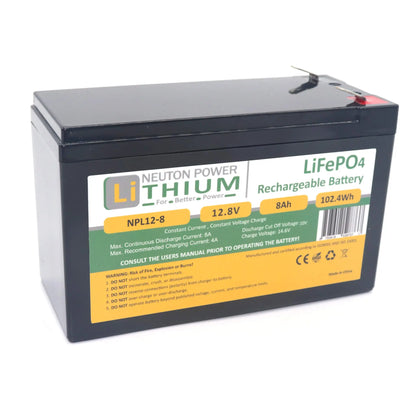 Lithium LIFeP04 rechargeable battery