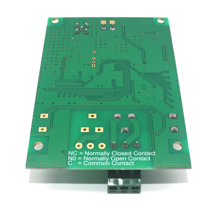 MCR91501R receiver relay terminals and programming controls