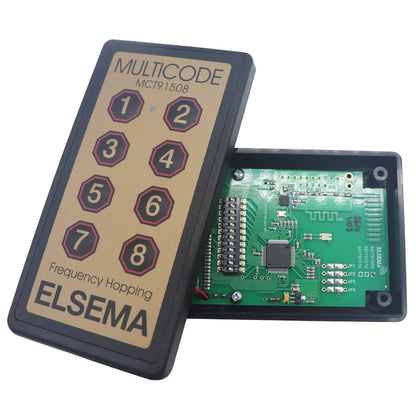 Elsema Multicode MCT91508 Remote with Cover and Battery
