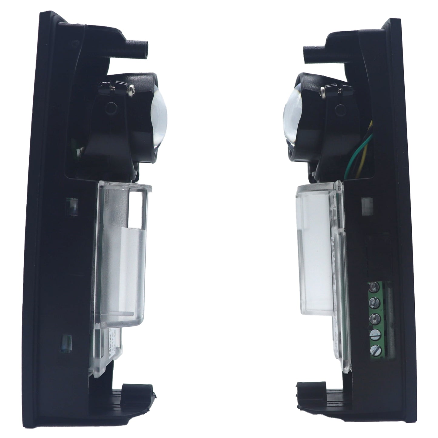 NICE F210 photocell side view showing adjustable housing