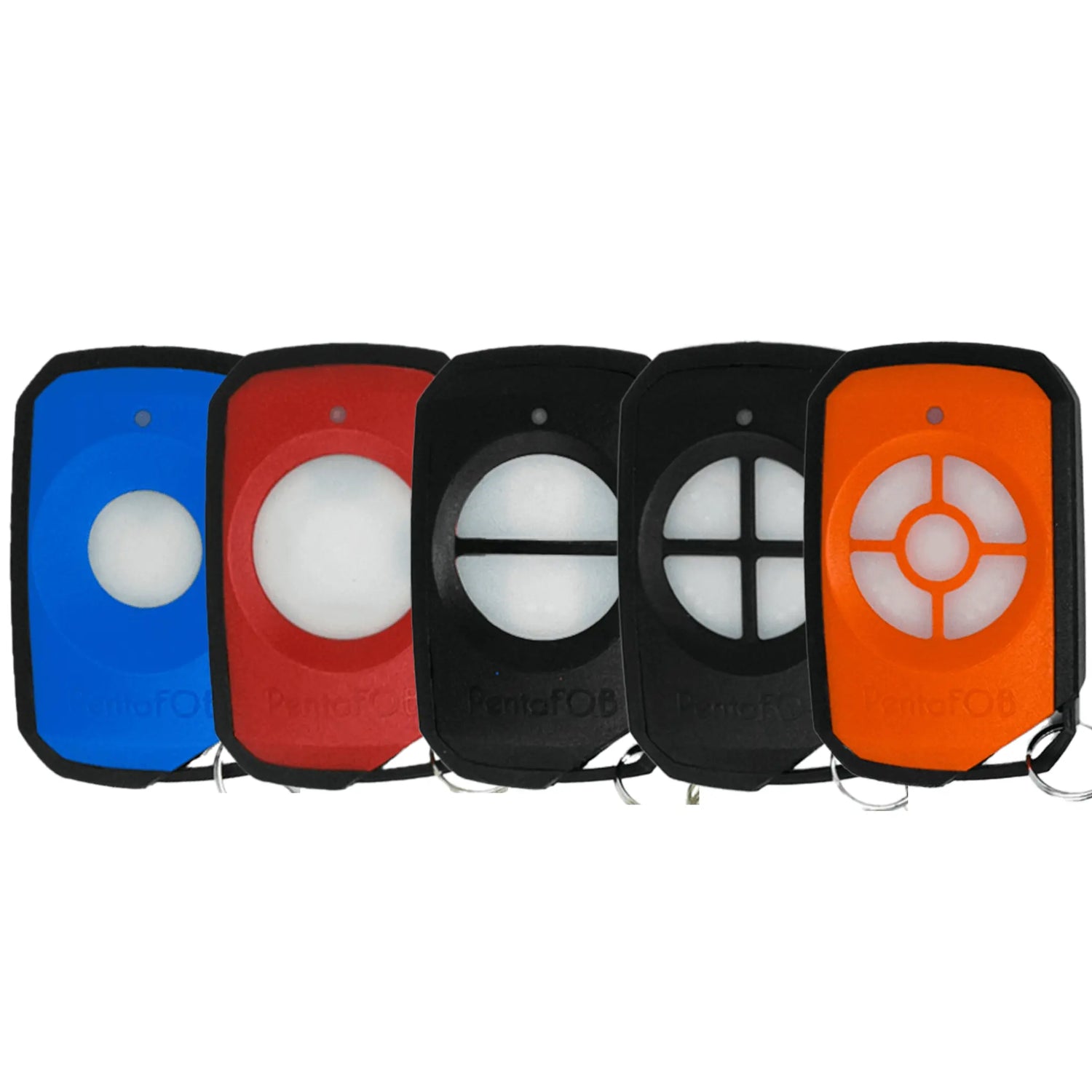 Elsema PentaFOB remote range in 1, 2, 4 and 5-button models