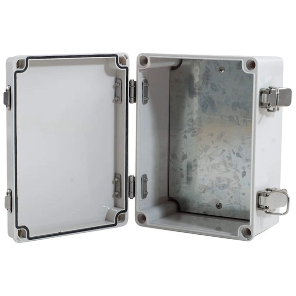 Elsema C1520 200x150x100mm IP66 Enclosure with Metal Mounting Plate ...