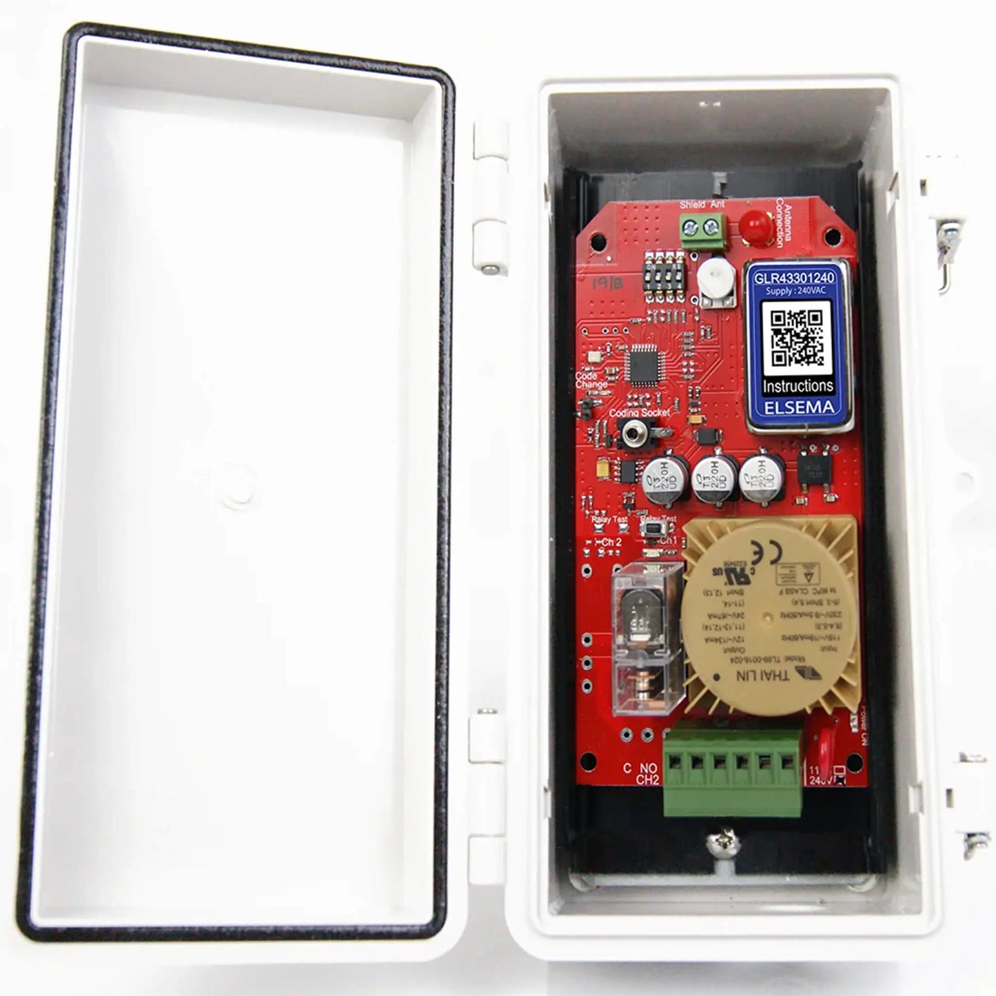 Elsema GLR43301240E Receiver in Enclosure Elsema