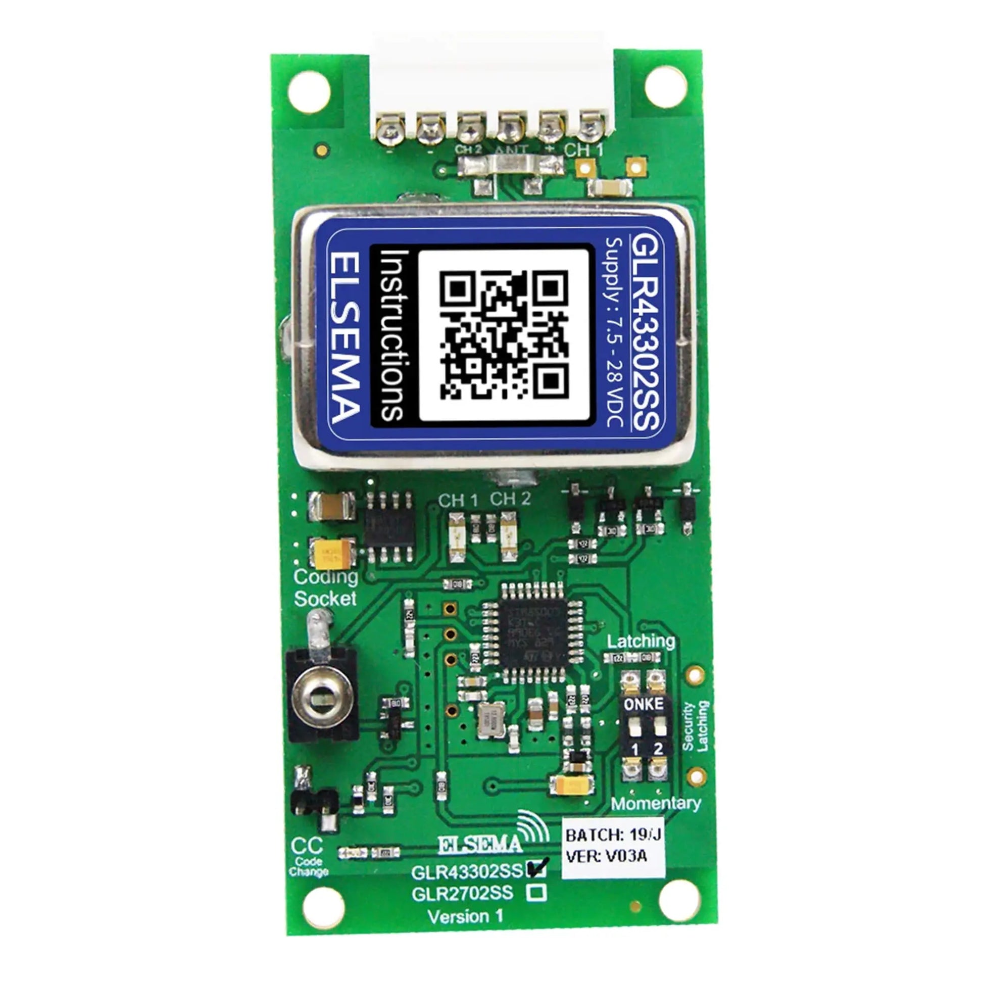 Elsema GLR43302SS Receiver with Open Collector Elsema