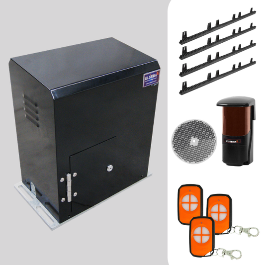 Elsema iS1500 industrial sliding gate motor kit for gates up to 1200kg