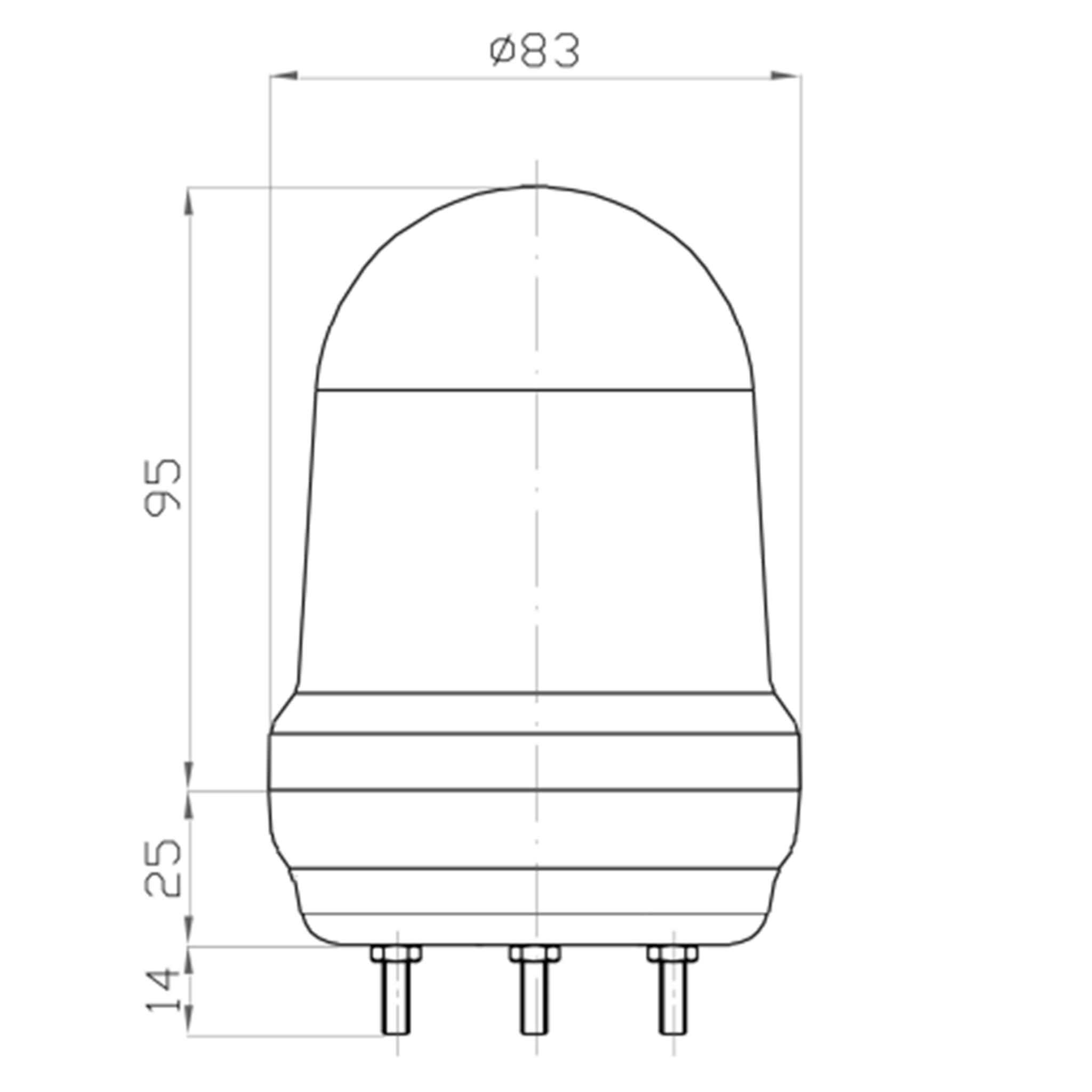 Elsema Dome Flashing Lights - E80 - Image 3