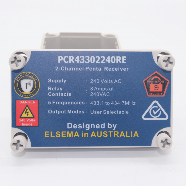 Elsema PCR43302240RE Dual Relay Receiver