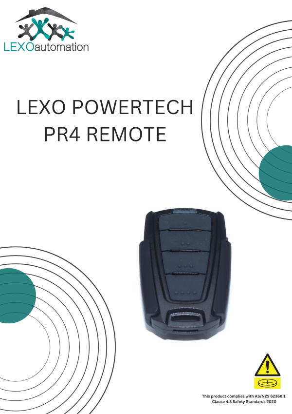 LEXO POWERTECH PR4 REMOTE - Image 10