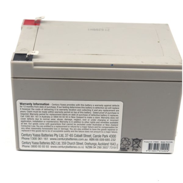 12v BATTERY 12.0aH - Image 2