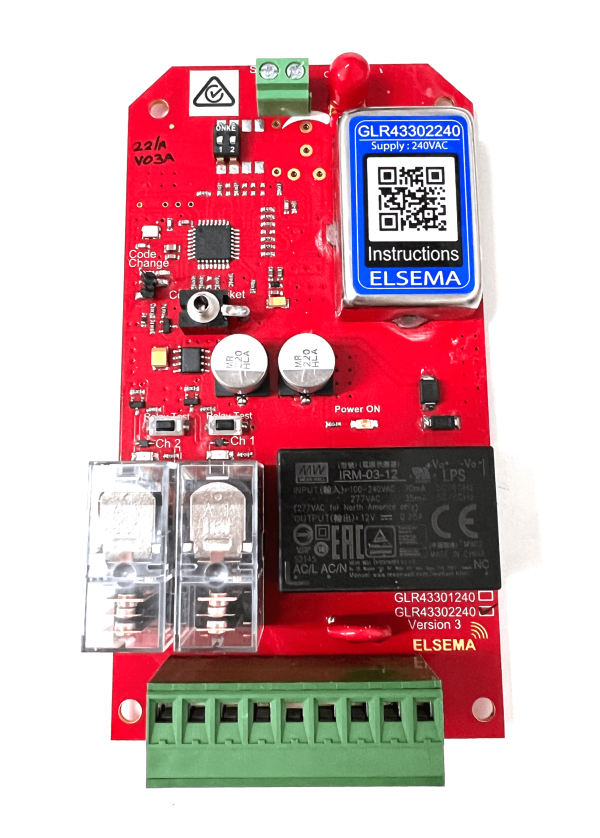 Elsema Gigalink GLR43302240, 2 Channel 240V Receiver - Image 5