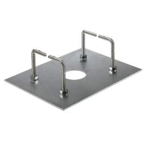 Key Automation CP-BR6 Anchorage Plate with Rag Bolts