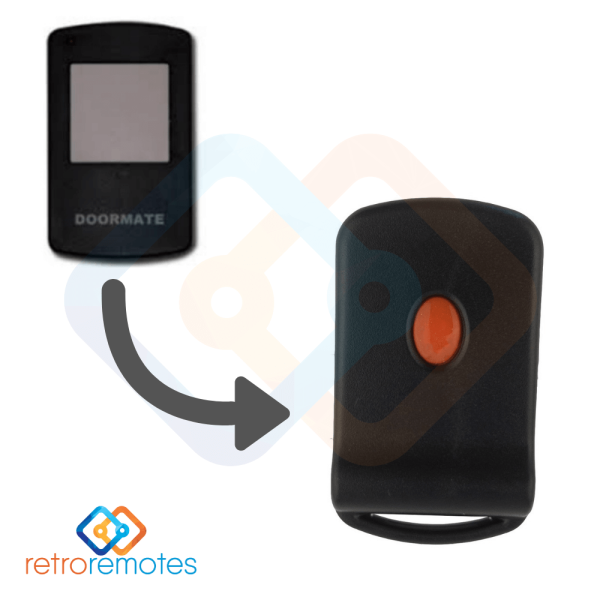DOOR-MATE 303 Grey Button Remote - Image 2