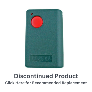 B&D TRG 306 & TRV 300 Remote